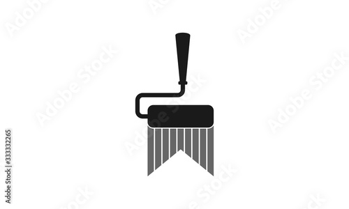 Home repaint simple illustration vector