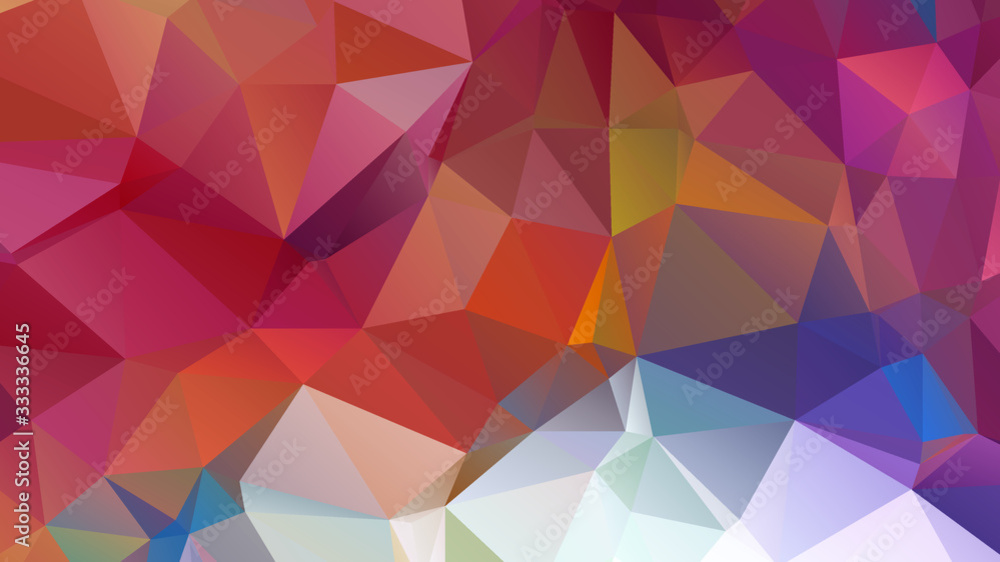 Fototapeta premium Abstract Color Polygon Background Design, Abstract Geometric Origami Style With Gradient