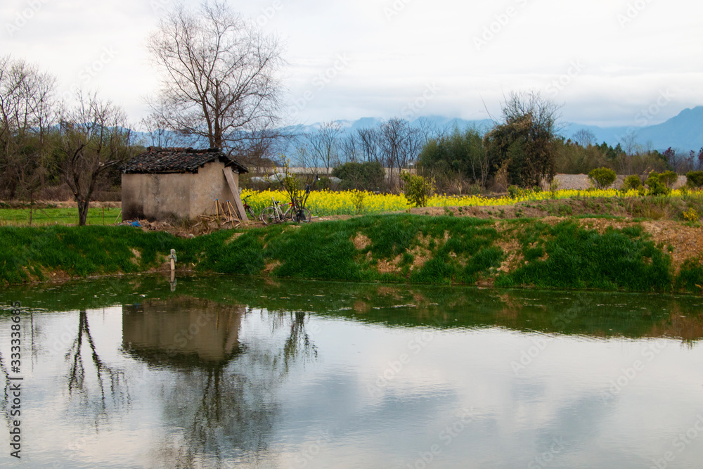 Chinese countryside in spring