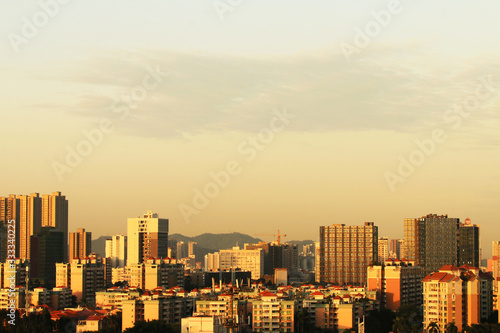 Morning in guangzhou, China