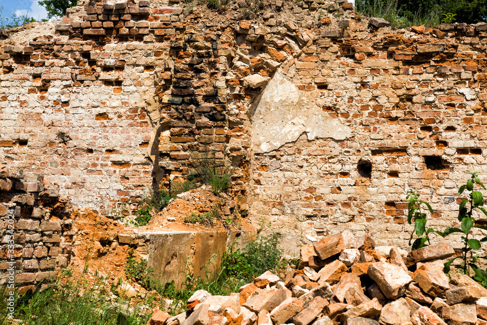 Fototapeta premium pile of bricks