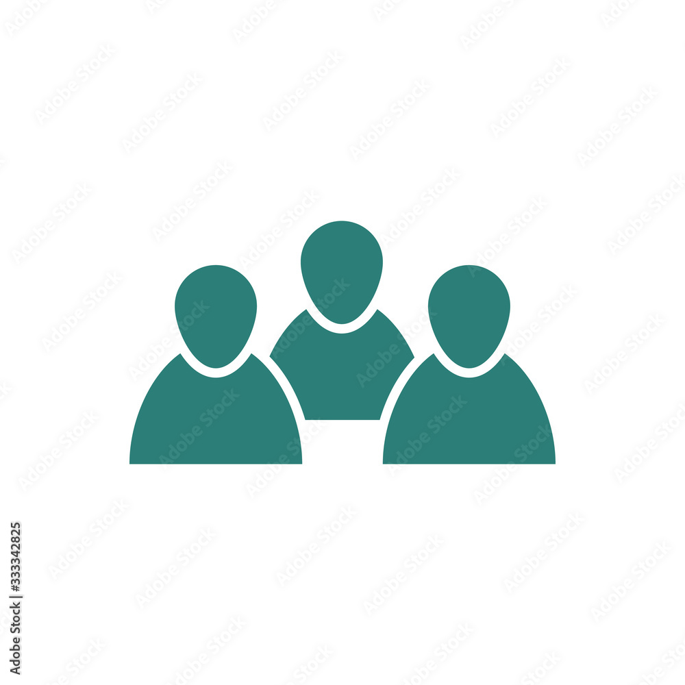 People icon design isolated on white background. vector illustration People icon design isolated on white background. vector illustration