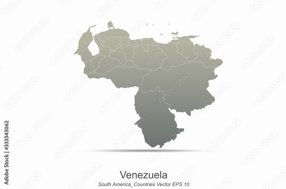 south america map. south american countries map. latin america vector.