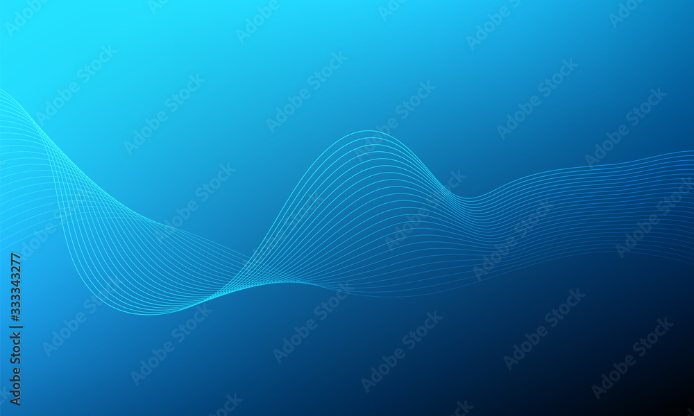 Abstract wave element for design. Digital frequency track equalizer. Stylized line art background. Colorful shiny wave with lines created using blend tool. Curved wavy line, smooth stripe Vector Abstract wave element for design. Digital frequency track equalizer. Stylized line art background. Colorful shiny wave with lines created using blend tool. Curved wavy line, smooth stripe Vector