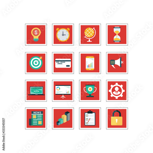 Search Engine Optimization Icons Set