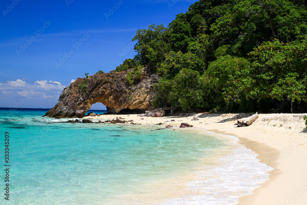 Khai Island in Tarutao National Park, Southern Thailand.