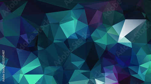 Abstract Color Polygon Background Design, Abstract Geometric Origami Style With Gradient