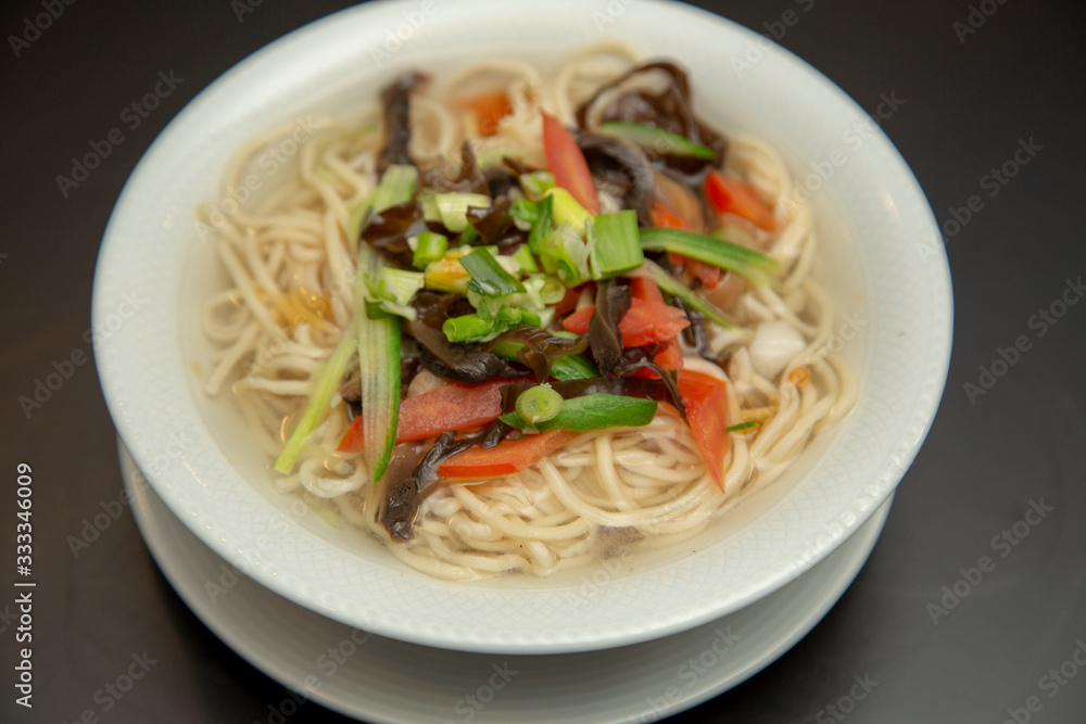 pasta with chinese cuisine