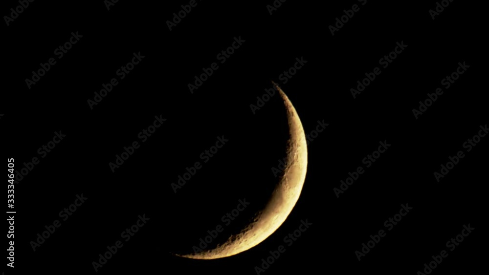 moon was filmed at night 4K timelapse. moon was filmed at night 4K timelapse.