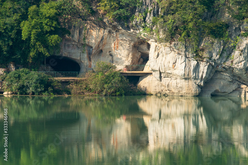 Calm water surface