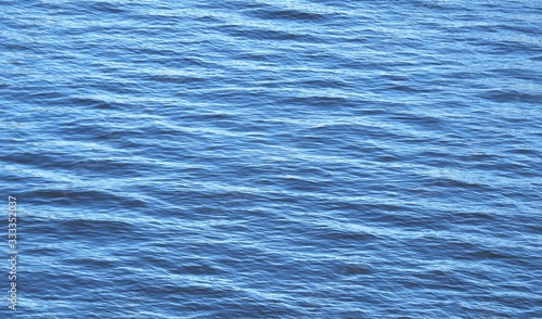 Surface of light blue water in Florida river, natural background 