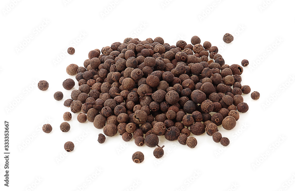 spices isolated on a white background spices isolated on a white background