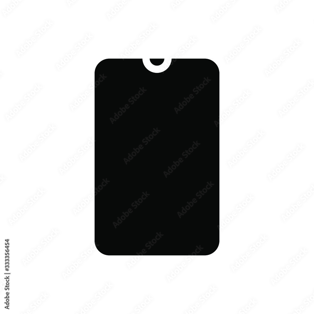 Mobile phone icon , vector emblem isolated , smartphone concept lineart glyph illustration , gadget design outline solid background white Mobile phone icon , vector emblem isolated , smartphone concept lineart glyph illustration , gadget design outline solid background white