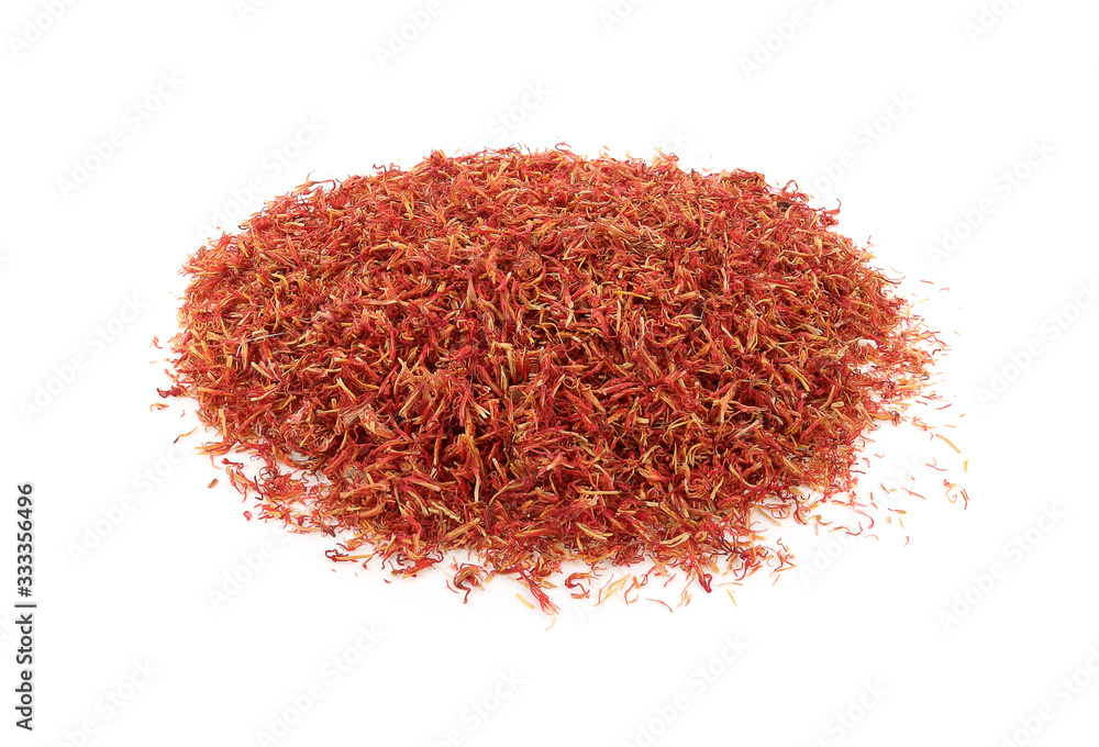 Fototapeta premium Safflower isolated on a white background