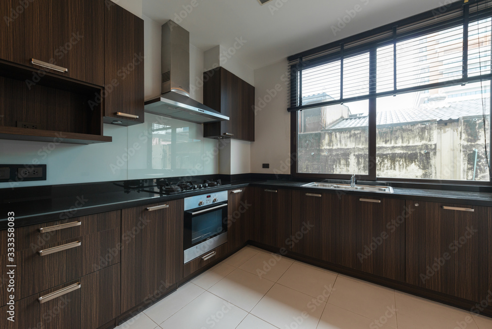 Modern, bright, clean, kitchen interior Modern, bright, clean, kitchen interior
