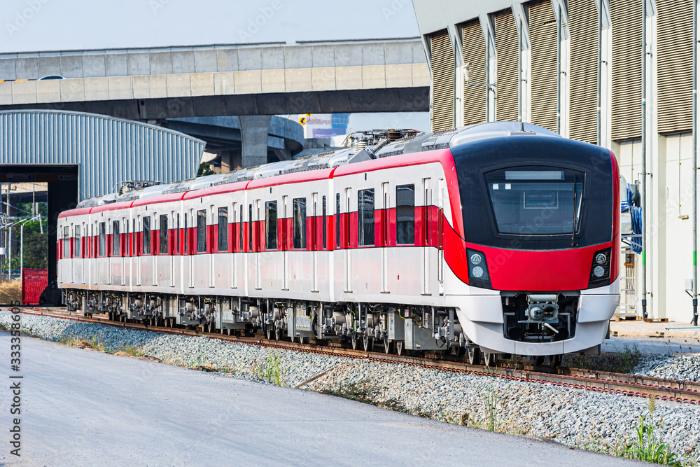 Naklejka premium Electric train