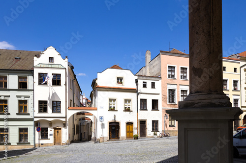 Zerotin square  historical centre of Olomouc town  Moravia  Czech republic