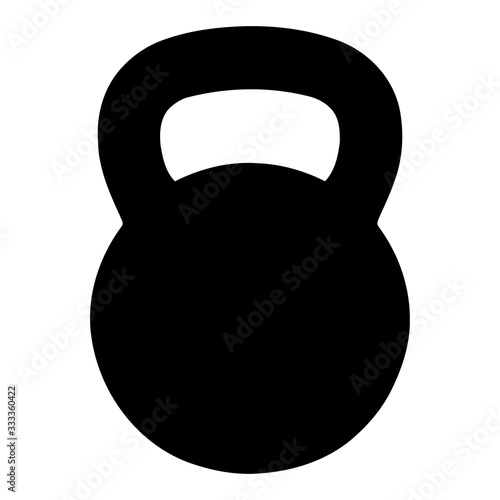 Kettlebell Exercise Equipment Clipart