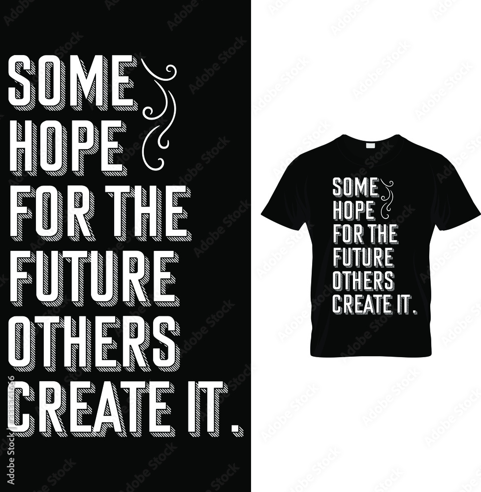 Typography Modern T Shirt Design