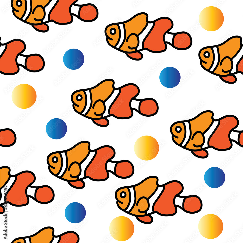 colorful cute seamless cartoon animal patterns. for cloth, wrapping, textiles. vector