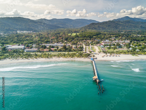 Canvas Print Playa en tela atlantida