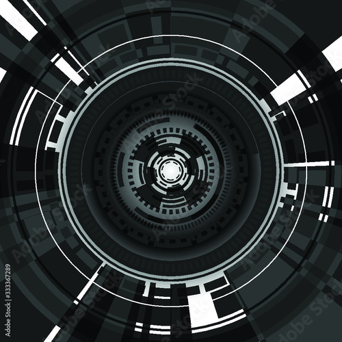 Abstract Vector Futuristic Background