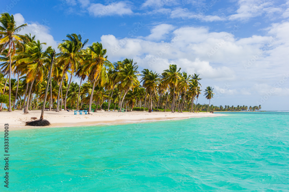 Playa caribe en Punta Cana