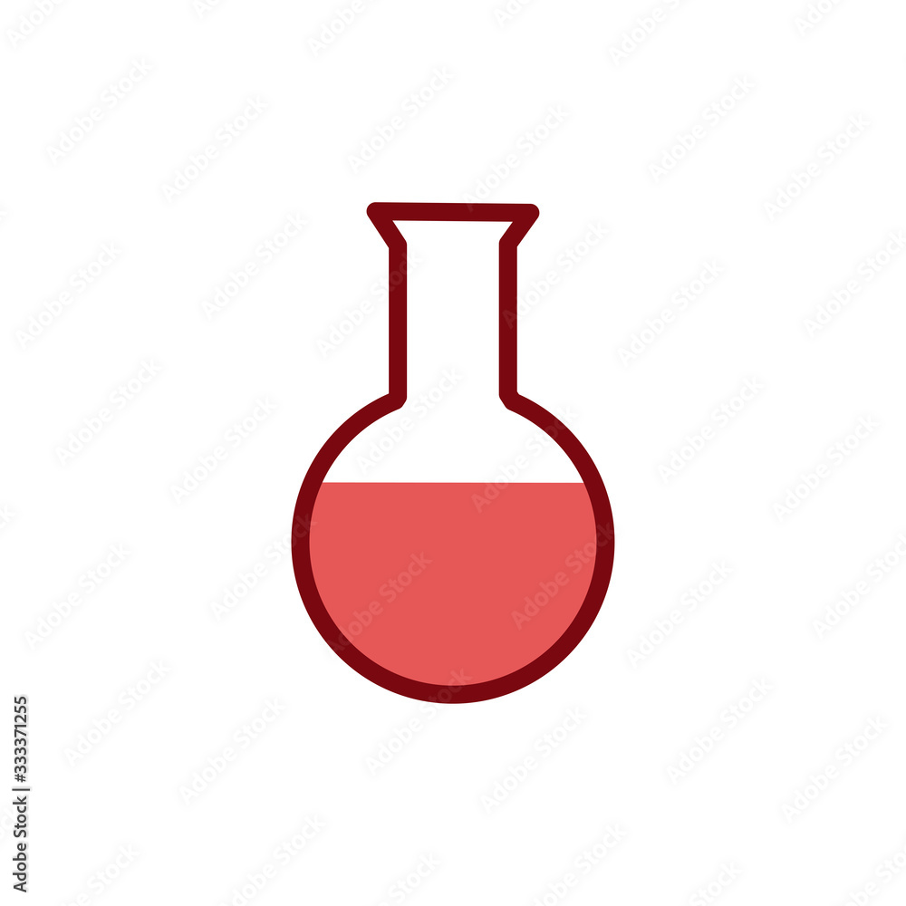 erlenmeyer icon vector design template erlenmeyer icon vector design template