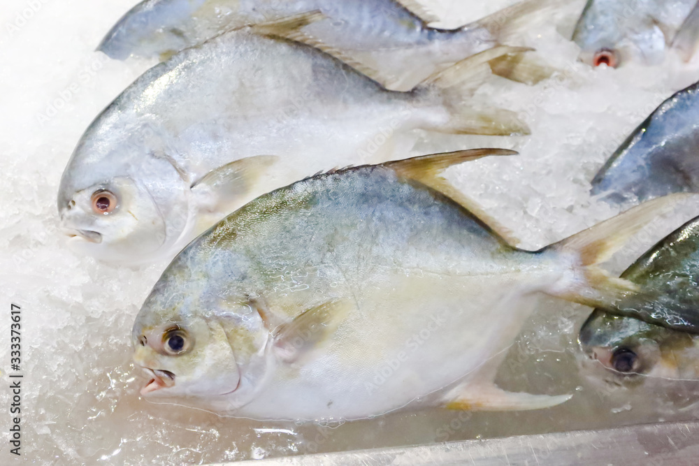 Buying fresh seafood. In the value center Buying fresh seafood. In the value center