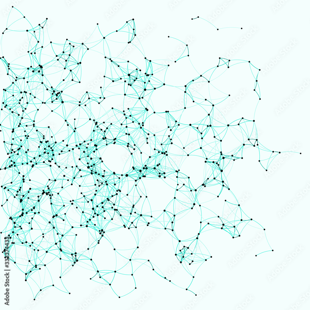 Procedural Art Network Mesh background illustration Procedural Art Network Mesh background illustration