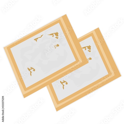 Kaju katli indian Sweets Vector