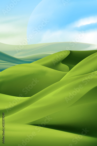 The green dunes