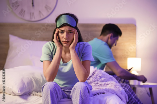 Young woman suffering from ...