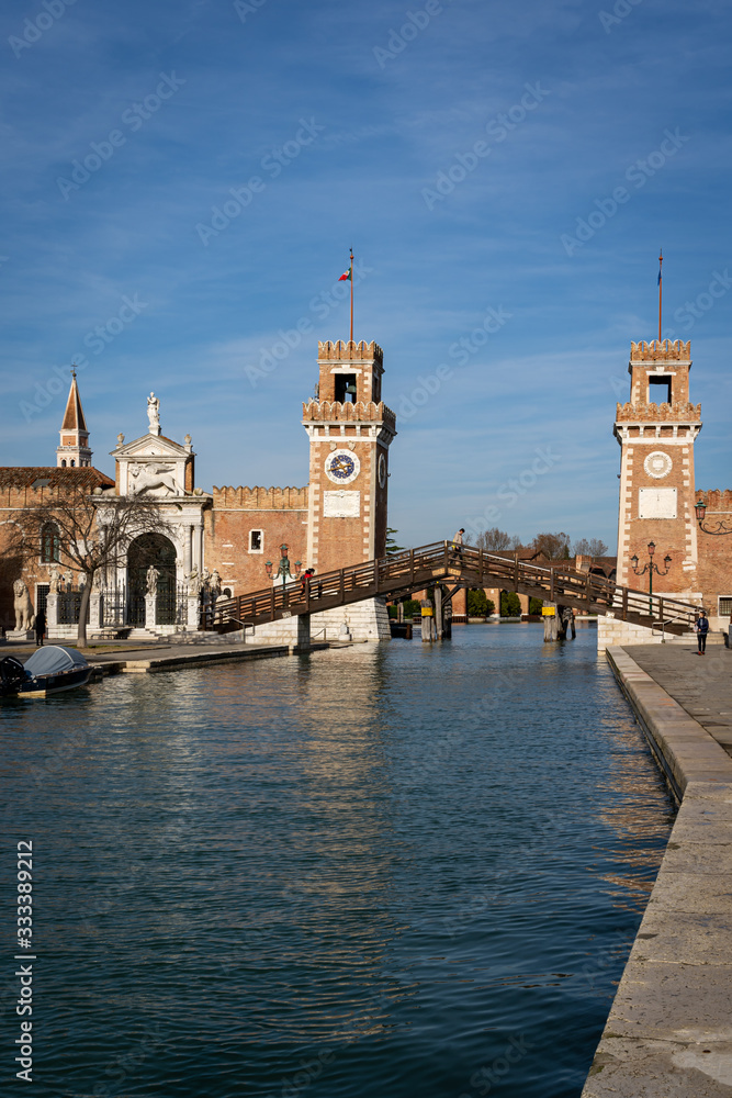 Naklejka premium The beautiful Venice Italy