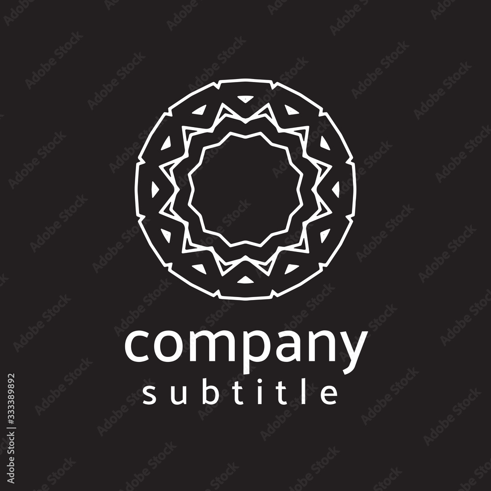 Fototapeta premium ornament logo