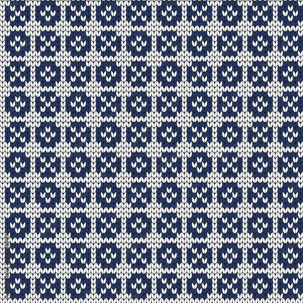 Knitted seamless small abstract pattern Knitted seamless small abstract pattern