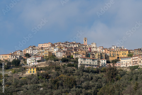 Perinaldo ancient village, Liguria region, Italy