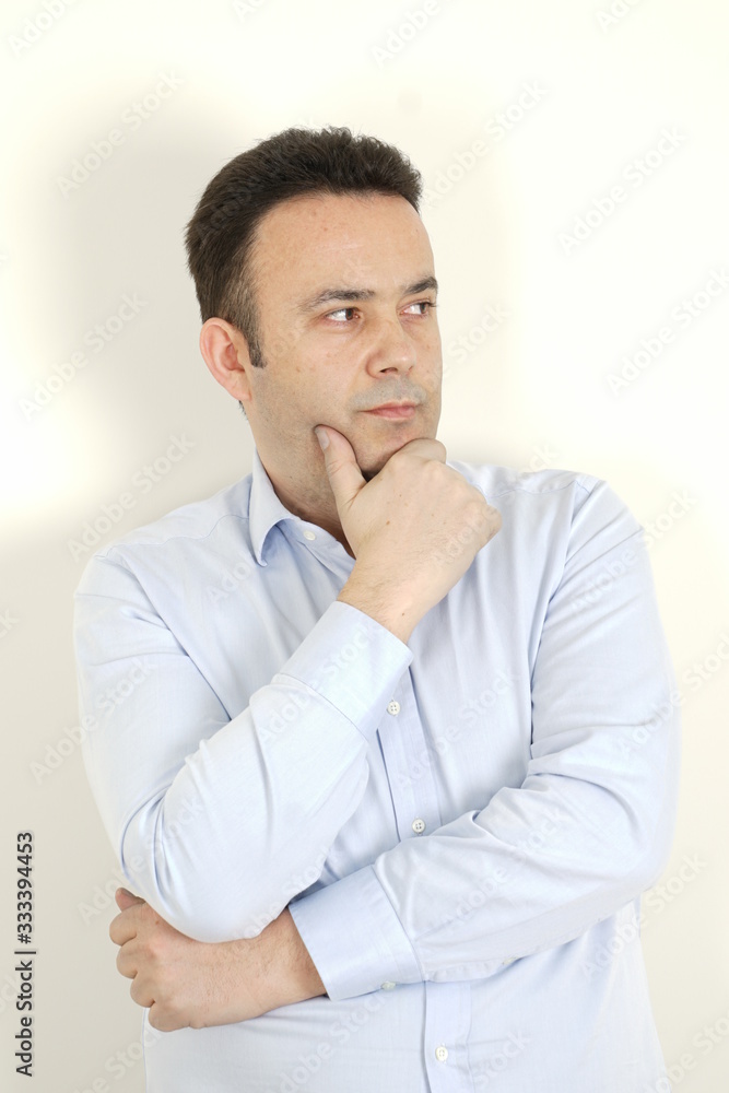 business man shows various facial expressions business man shows various facial expressions
