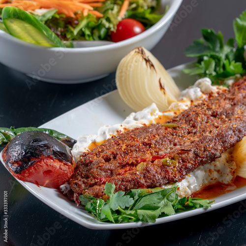 kebab from turish cuisine photo