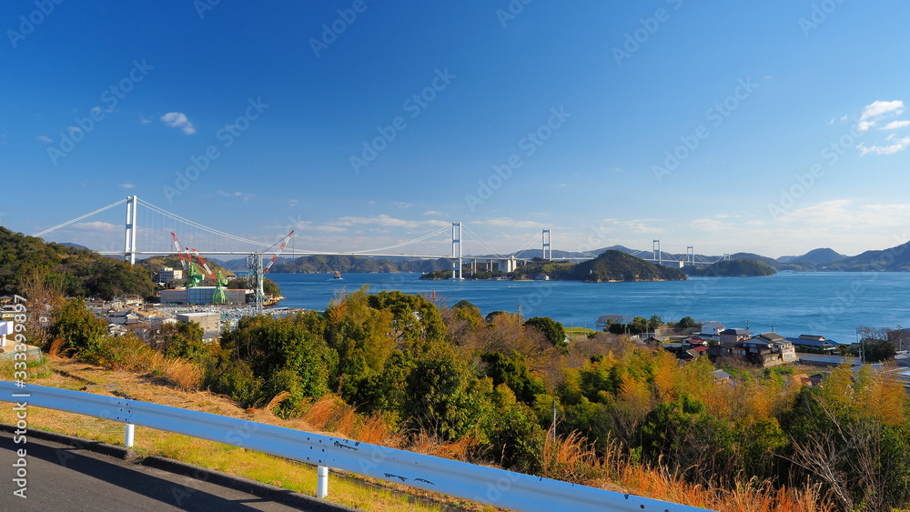 来島海峡ＳＡからの眺め２