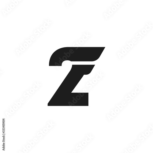 Vector Logo Number Double Wing 2