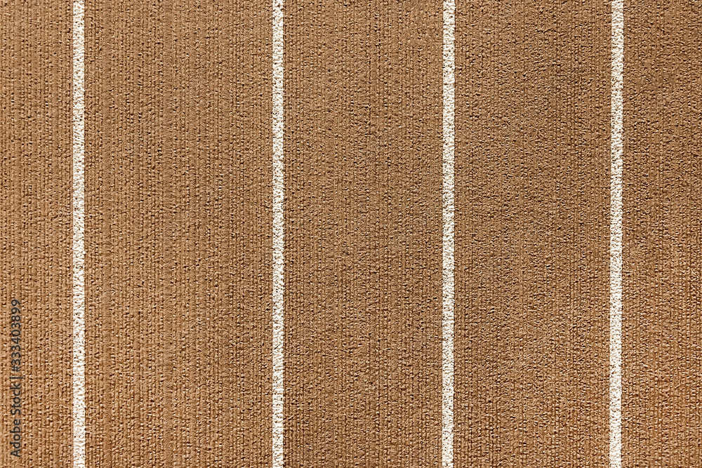 Fototapeta premium Texture of abstract brown wallpaper background with white vertical lines