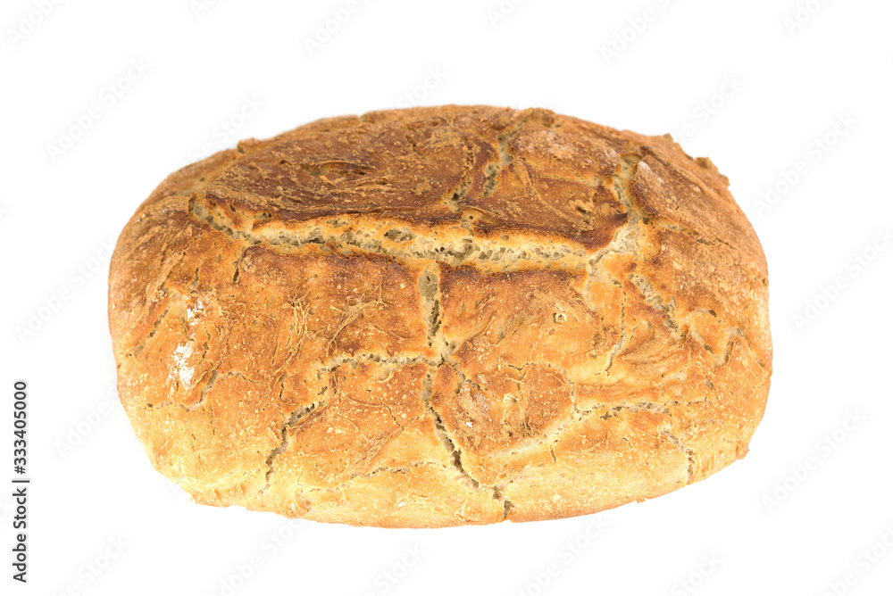 Homemade fresh natural baked bread