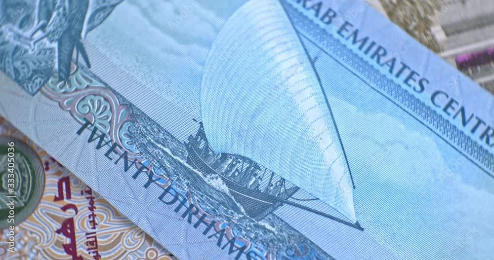 United Arab Emirates 20 Dirham Banknote UAE Emirati Money Closeup   1000 F 333405036 LqHdw3SaAIjdbW4keJbXjgxmWzs73lje 