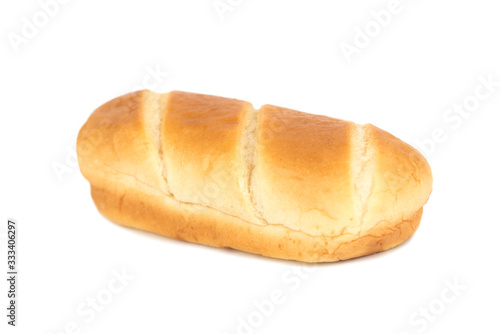 milk rolls isolated on the white background