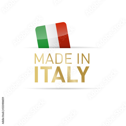 Logo made in Italy pour votre communication.