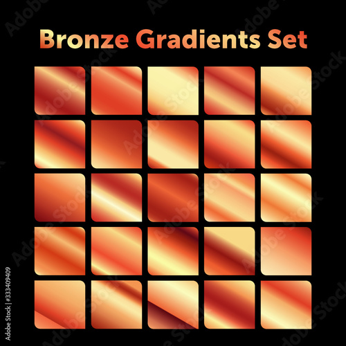 bronze gradient set