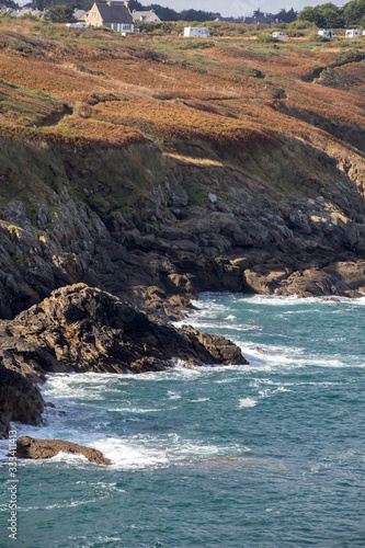 Pointe du Grouin in Cancale. Emerald Coast, Brittany, France , photo