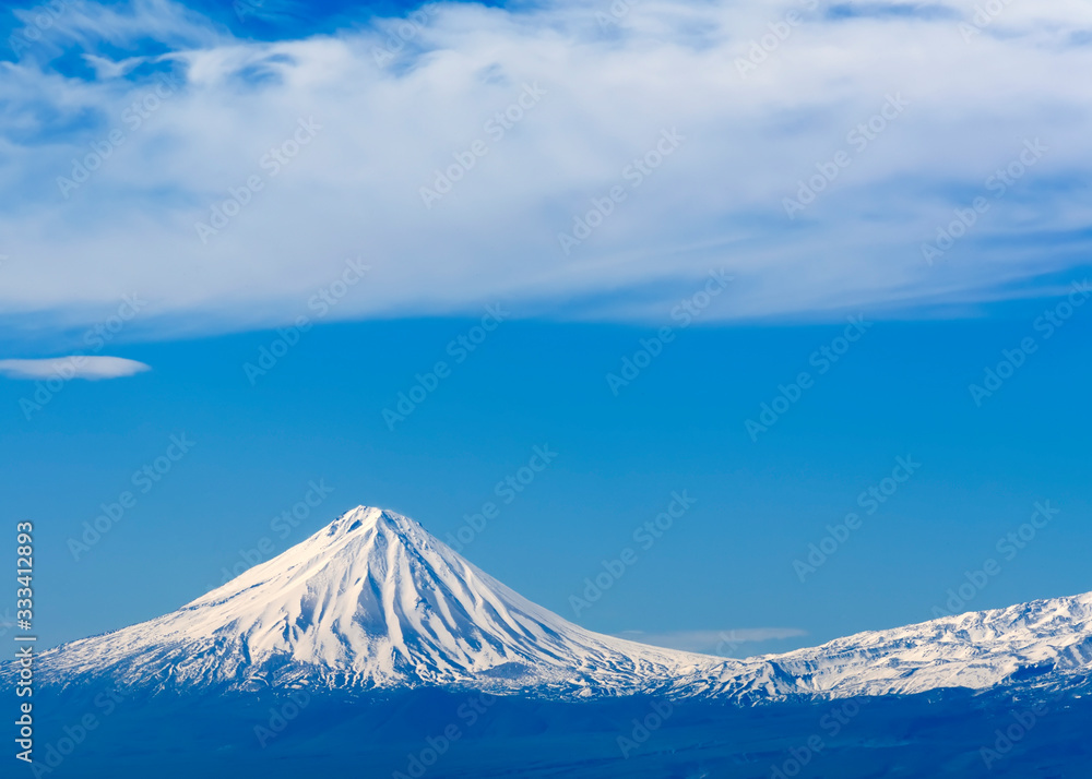 Mount Ararat,  highest mountain in the Armenian Highlands and Turkey