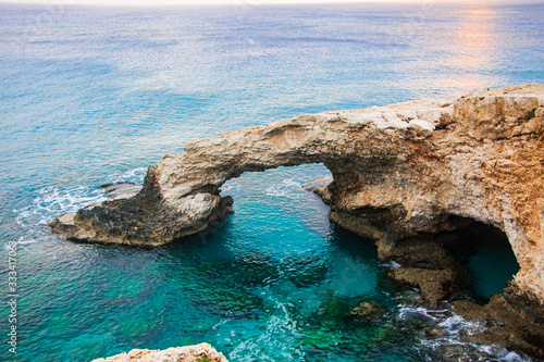 Fototapeta Naklejka Na Ścianę i Meble -  Love Bridge Cypr